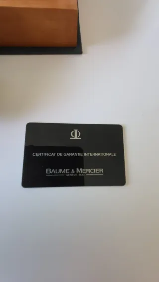 Reloj Baume & Mercier Hampton Plata Negro