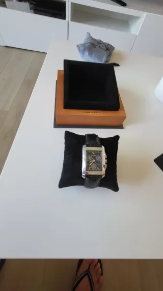 Reloj Baume & Mercier Hampton Plata Negro