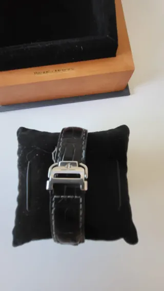 Reloj Baume & Mercier Hampton Plata Negro