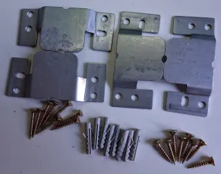 Chapas de unión metálicas