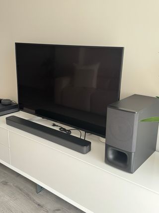 Pack Oferta: Barra Sonido y Subwoofer Sony Negro