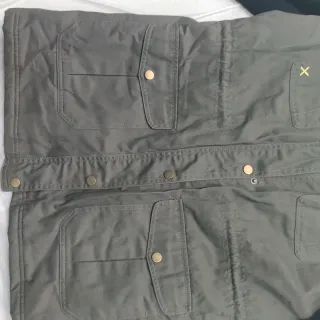 Chaqueta Militar Verde Mujer Stradivarius