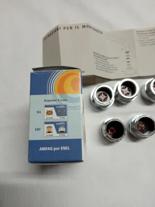 Lotto erogatori acqua basso flusso