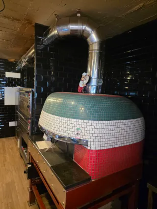Horno Pizza Napoletano Madera y Gas