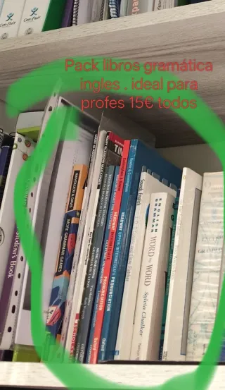 Pack libros gramática ingles