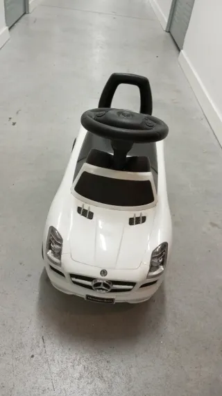 Correpasillos Coche Mercedes Blanco