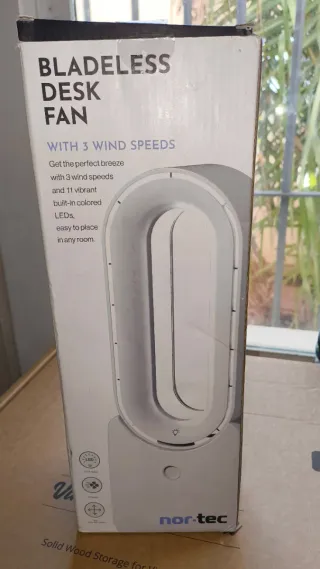 Ventilador Escritorio Nor-Tec sin Aspas