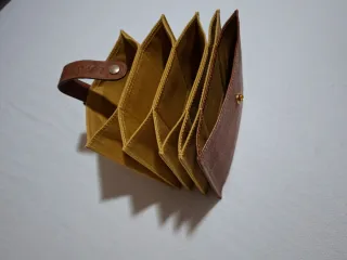 Bolso de piel marrón Lupo