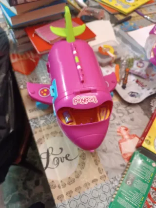 Avión Pinypon Rosa