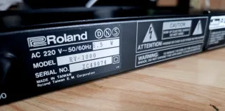 BOSS RV1000 REVERB DELAY RACK 19" GUITARRA VINTAGE