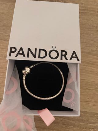 Pulsera Pandora Corazón Plata Sin Estrenar
