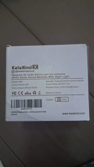 Máquina Ruido Blanco KalaMind