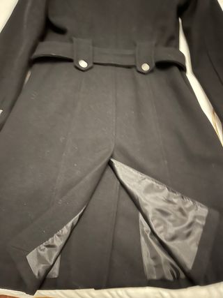 Abrigo Lana Adolfo Domínguez T.36 Negro