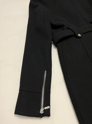 Abrigo Lana Adolfo Domínguez T.36 Negro