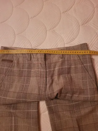 Pantaloni donna fantasia a quadri