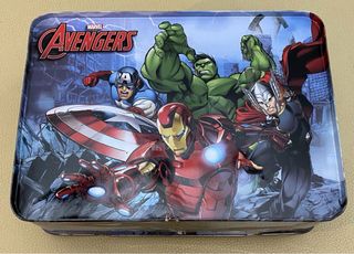 Scatola Latta Avengers Marvel