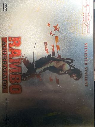 Rambo Acorralado DVD Edición Coleccionista 2 Disco