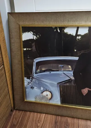 Marco Grande Madera Dorado