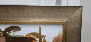 Marco Grande Madera Dorado