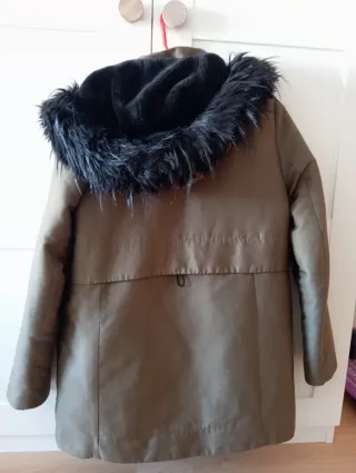 Chaqueta Mango verde militar talla M