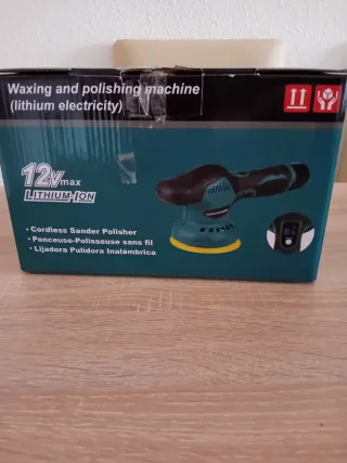 Lijadora Pulidora Inalámbrica 12V