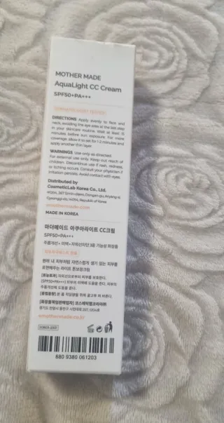 MOTHER MADE AquaLight CC Cream SPF50+