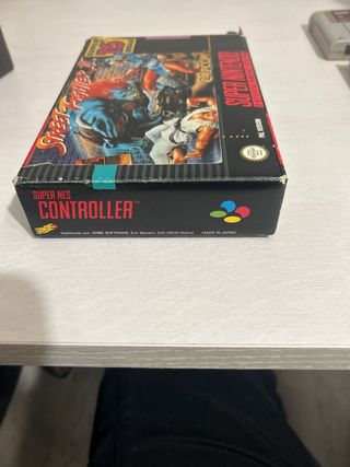 Super Nintendo Street Fighter II + Isolated Warrio