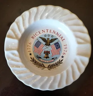 Independencia EEUU sellos+Cenicero+servilletas