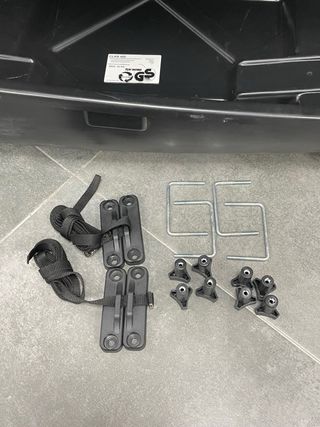 Cofre techo coche 450L gris