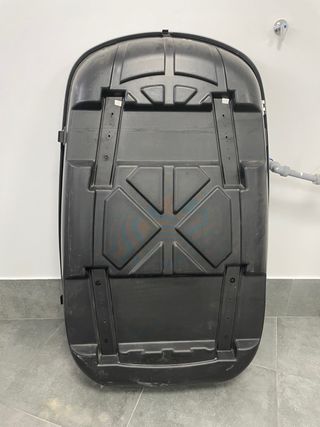 Cofre techo coche 450L gris