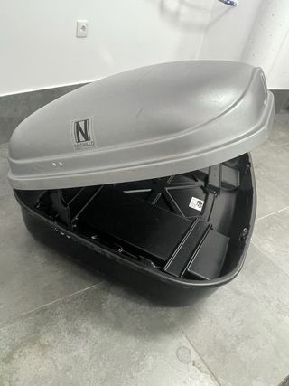 Cofre techo coche 450L gris