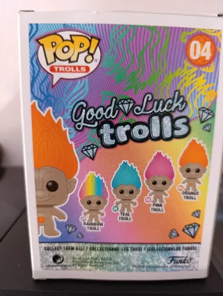 Lote Funko Pop Pink Troll 03 y Orange Troll 04