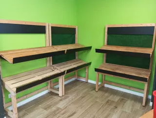 Estanterías Frutería Madera y Metal