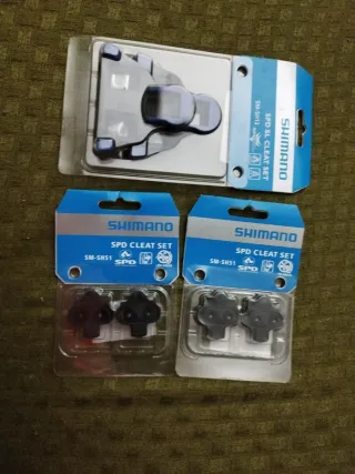 Calas Shimano SPD SM-SH51 y SM-SH12