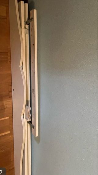 Cama infantil IKEA blanca CON SOMIER Y COLCHON