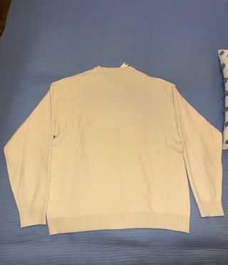 Jersey Zara Beige/Blanco