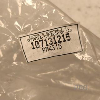 CANTO PARAGOLPES TRASERO IZQUIERDO MERCEDES SPRINTER NUEVO 107131215