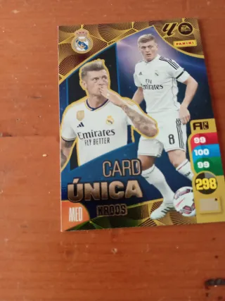 Carta Fútbol Toni Kroos Única