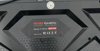 Teclado Gaming Mars Gaming Negro