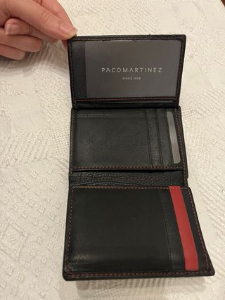 Cartera Paco Martinez Negra