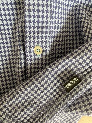 Camisa Moschino Azul Talla L