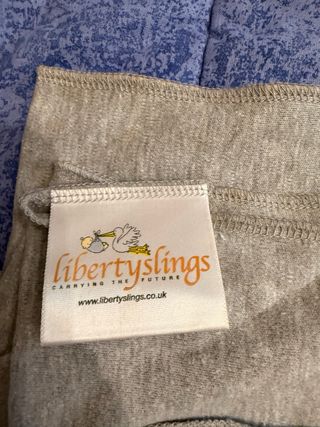 Fascia porta bebè grigia Libertyslings