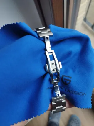 Reloj Cadisen Buceo Negro/Plata