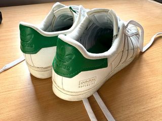 Zapatillas Adidas Superstar Blancas y Verdes