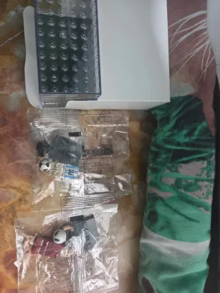 Mini figure Messi & Ronaldo con teca