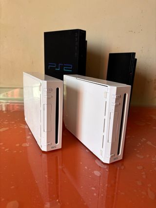 Lote Consolas PS2, PS1 y Wii
