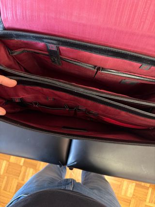 Borsa lavoro Samsonite nera porta documenti