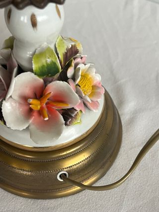 Lampada Bassano del Grappa Porcellana Fiori