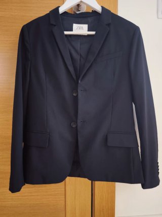 Chaqueta Blazer Zara Azul Talla Niño 13/14 años