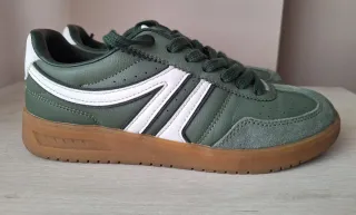 Zapatillas Mujer Verdes y Blancas